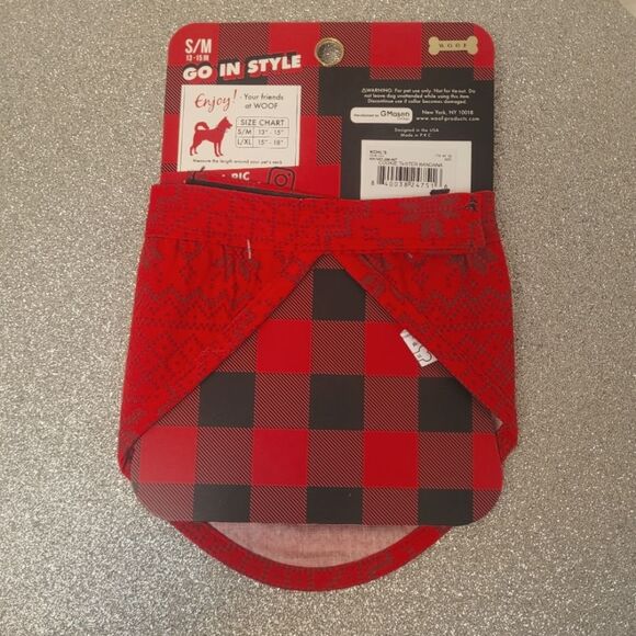 Woof Pet Bandana Official Cookie Tester Adjustable Neck Small-Medium Dog New OOS - Picture 5 of 9